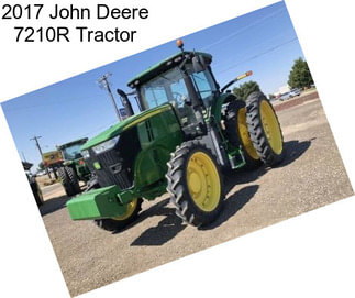 2017 John Deere 7210R Tractor