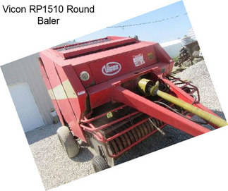 Vicon RP1510 Round Baler