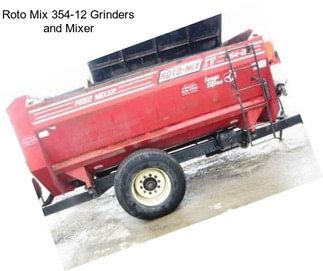 Roto Mix 354-12 Grinders and Mixer