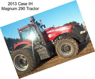 2013 Case IH Magnum 290 Tractor