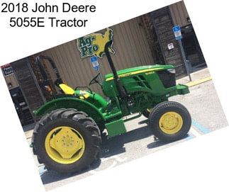 2018 John Deere 5055E Tractor