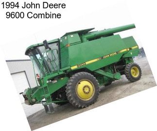 1994 John Deere 9600 Combine