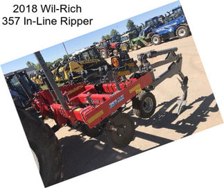 2018 Wil-Rich 357 In-Line Ripper