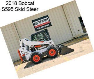 2018 Bobcat S595 Skid Steer