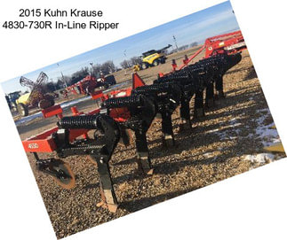 2015 Kuhn Krause 4830-730R In-Line Ripper