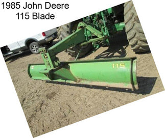1985 John Deere 115 Blade