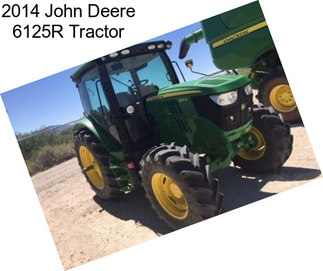 2014 John Deere 6125R Tractor