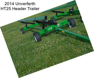 2014 Unverferth HT25 Header Trailer