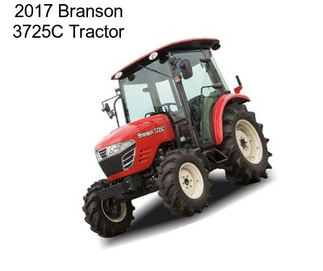 2017 Branson 3725C Tractor