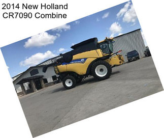 2014 New Holland CR7090 Combine