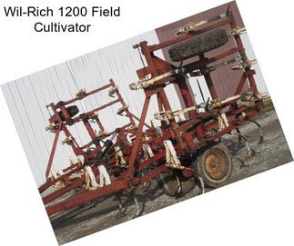 Wil-Rich 1200 Field Cultivator