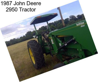 1987 John Deere 2950 Tractor