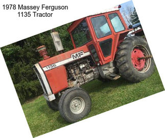 1978 Massey Ferguson 1135 Tractor