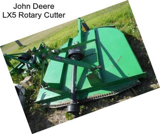 John Deere LX5 Rotary Cutter