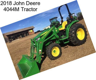 2018 John Deere 4044M Tractor