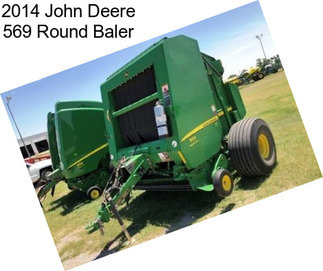 2014 John Deere 569 Round Baler