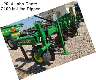 2014 John Deere 2100 In-Line Ripper