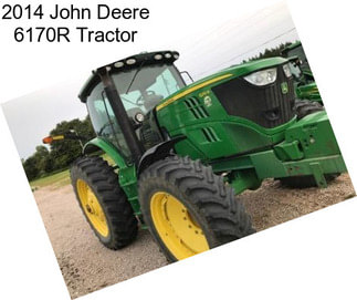 2014 John Deere 6170R Tractor