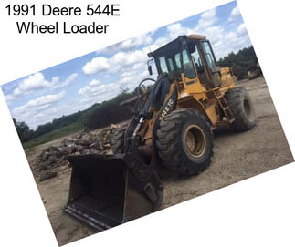 1991 Deere 544E Wheel Loader