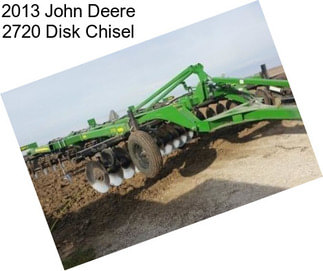 2013 John Deere 2720 Disk Chisel
