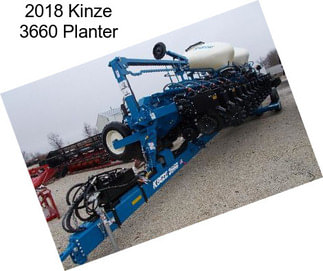 2018 Kinze 3660 Planter