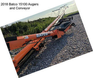 2018 Batco 15100 Augers and Conveyor