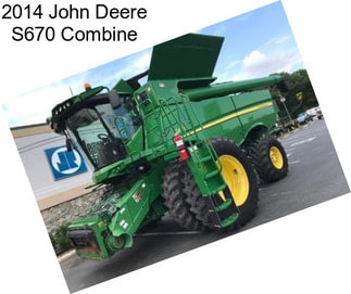 2014 John Deere S670 Combine