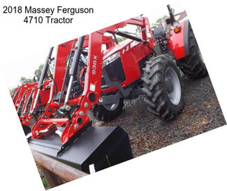 2018 Massey Ferguson 4710 Tractor