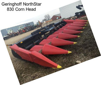 Geringhoff NorthStar 830 Corn Head