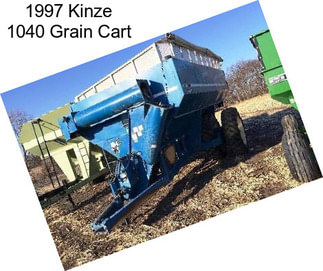 1997 Kinze 1040 Grain Cart