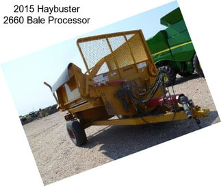 2015 Haybuster 2660 Bale Processor