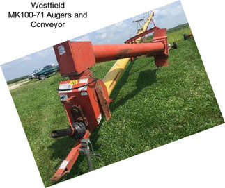 Westfield MK100-71 Augers and Conveyor