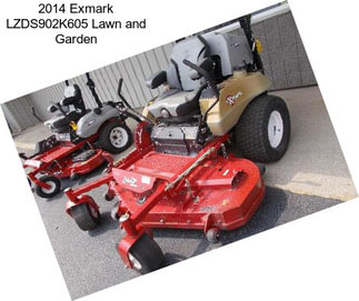 2014 Exmark LZDS902K605 Lawn and Garden