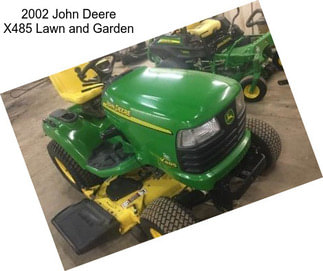 2002 John Deere X485 Lawn and Garden