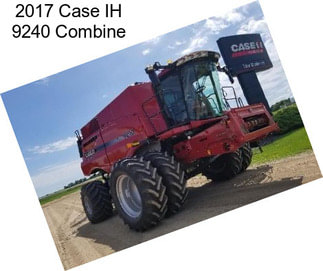 2017 Case IH 9240 Combine