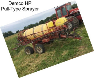 Demco HP Pull-Type Sprayer