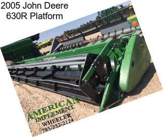 2005 John Deere 630R Platform