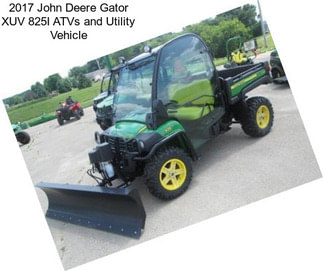 2017 John Deere Gator XUV 825I ATVs and Utility Vehicle