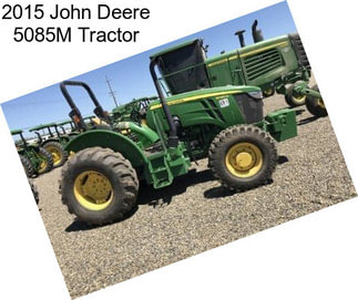 2015 John Deere 5085M Tractor