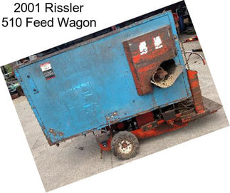 2001 Rissler 510 Feed Wagon