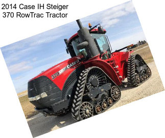 2014 Case IH Steiger 370 RowTrac Tractor