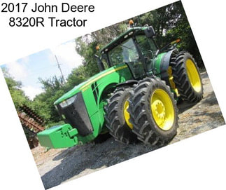 2017 John Deere 8320R Tractor