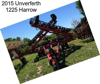 2015 Unverferth 1225 Harrow