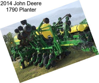 2014 John Deere 1790 Planter