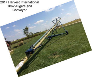 2017 Harvest International T862 Augers and Conveyor