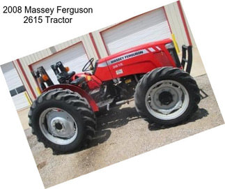 2008 Massey Ferguson 2615 Tractor