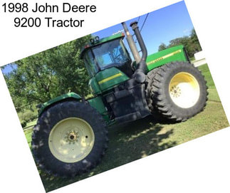 1998 John Deere 9200 Tractor