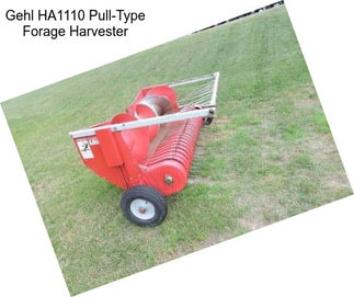 Gehl HA1110 Pull-Type Forage Harvester