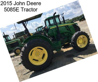 2015 John Deere 5085E Tractor