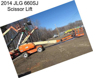 2014 JLG 660SJ Scissor Lift